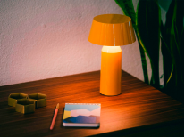 Настільна лампа Bicoca, темно-сірий