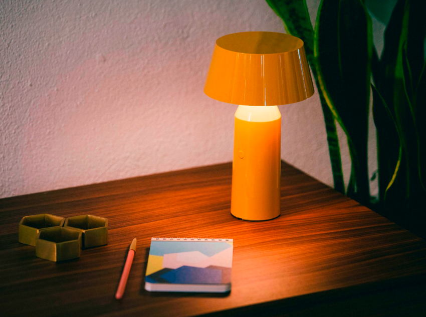 Настільна лампа Bicoca, темно-сірий