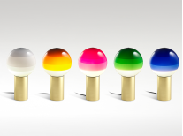 Настільна лампа Dipping, середня, жовта