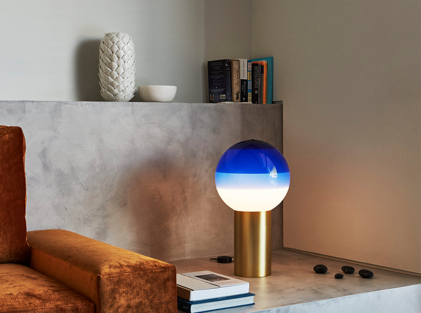 Настільна лампа Dipping, велика, зелена