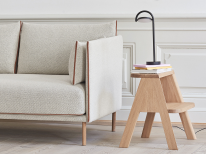 Настільна лампа Marselis, сіра