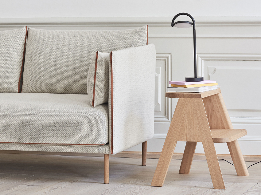 Настільна лампа Marselis, сіра