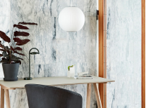 Настільна лампа Marselis, сіра