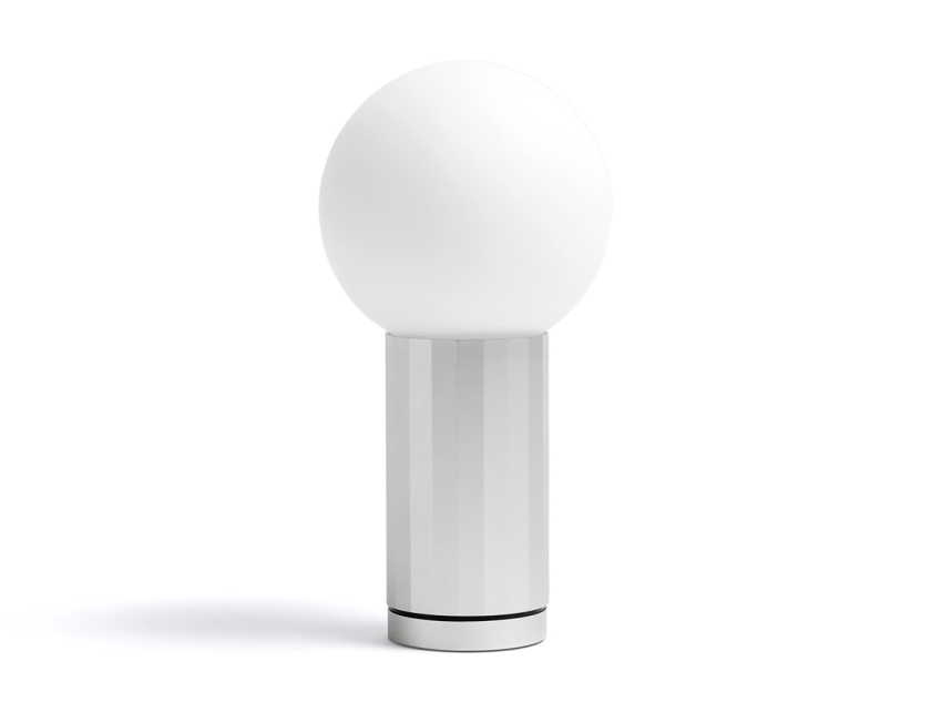 Настільна лампа Turn On, срібна Настільна лампа Turn On, срібна