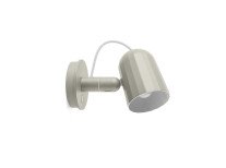 Світильник настінний Noc button, брудно-білий