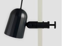 Настінний світильник Noc Clip, темно-сірий