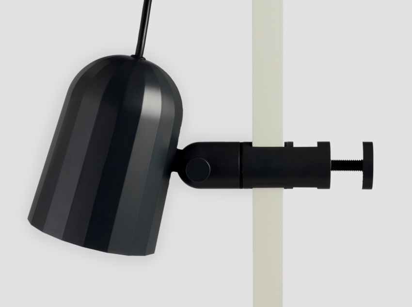 Настінний світильник Noc Clip, темно-сірий