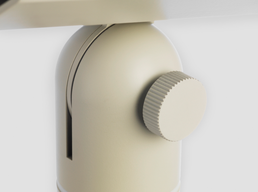 Настінний світильник Noc Clip, білий