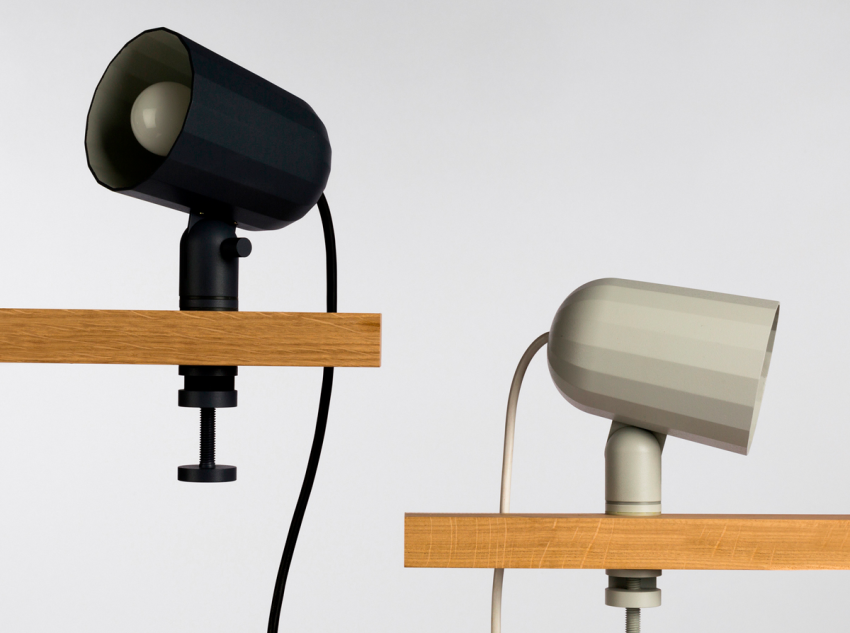 Настінний світильник Noc Clip, білий