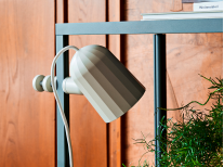 Настінний світильник Noc Clip, білий