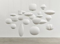 Светильник подвесной Nelson saucer bubble, маленький Светильник подвесной Nelson saucer bubble, маленький