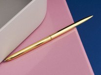 Шариковая ручка Bullet, золотая