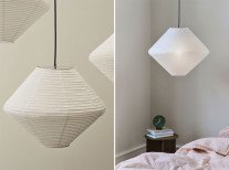 Плафон Rice paper-Diamond, 50, білий