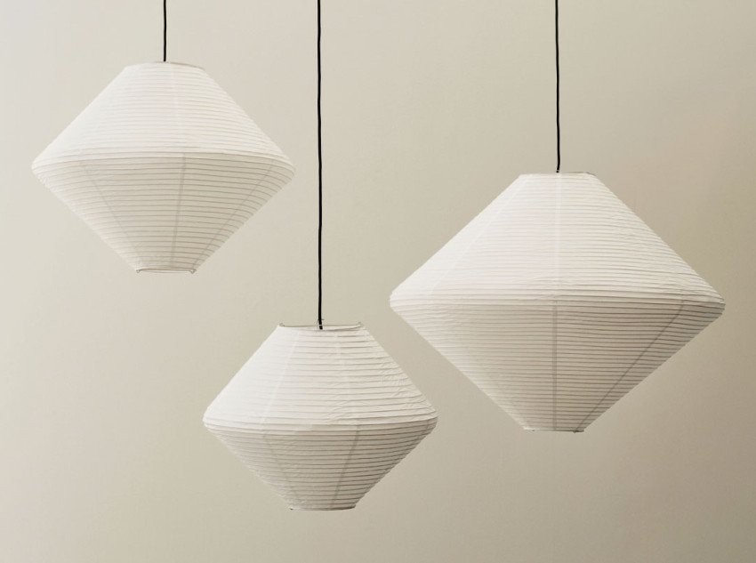 Плафон Rice paper-Diamond, 80, белый