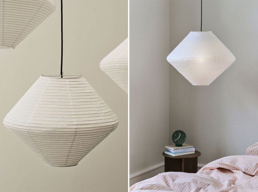 Плафон Rice paper-Diamond, 80, білий