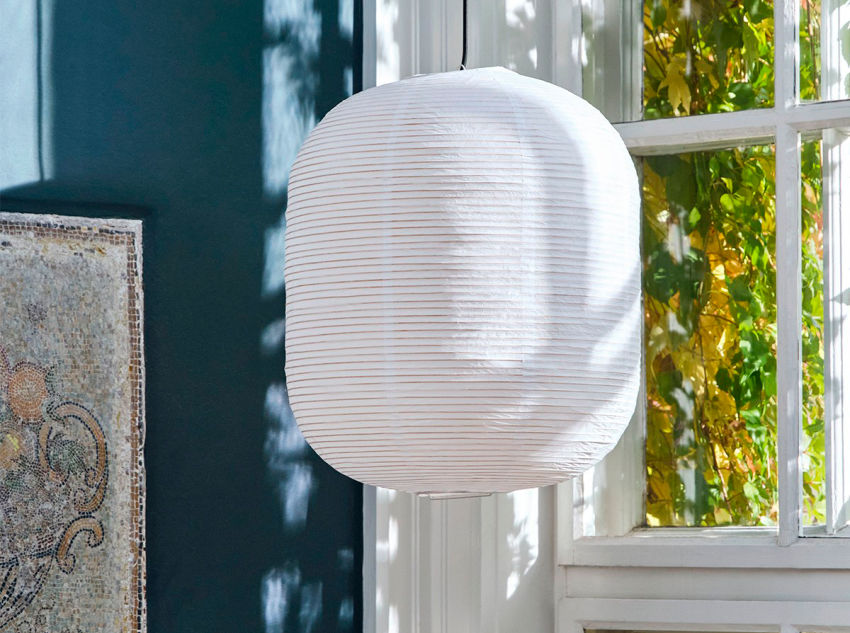 Плафон Rice paper oblong, білий