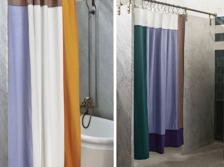 Завіса для душу Pivot, блакитна