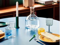 Набір склянок для вина Tint, рожевий/жовтий