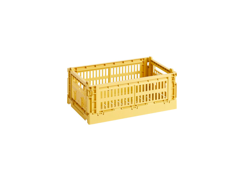 Ящик Colour Crate 17, пильно-жовтий