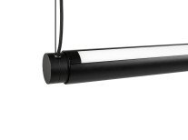 Светильник подвесной Factor Linear 1500, Diffuser, черный Светильник подвесной Factor Linear 1500, Diffuser, черный