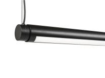 Светильник подвесной Factor Linear 1500, Diffuser, черный Светильник подвесной Factor Linear 1500, Diffuser, черный