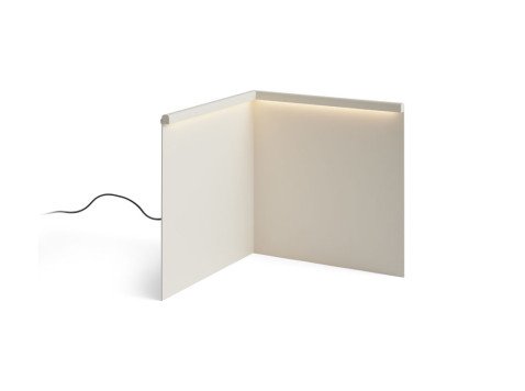 Настольная лампа LBM Corner Lamp, кремово-белая