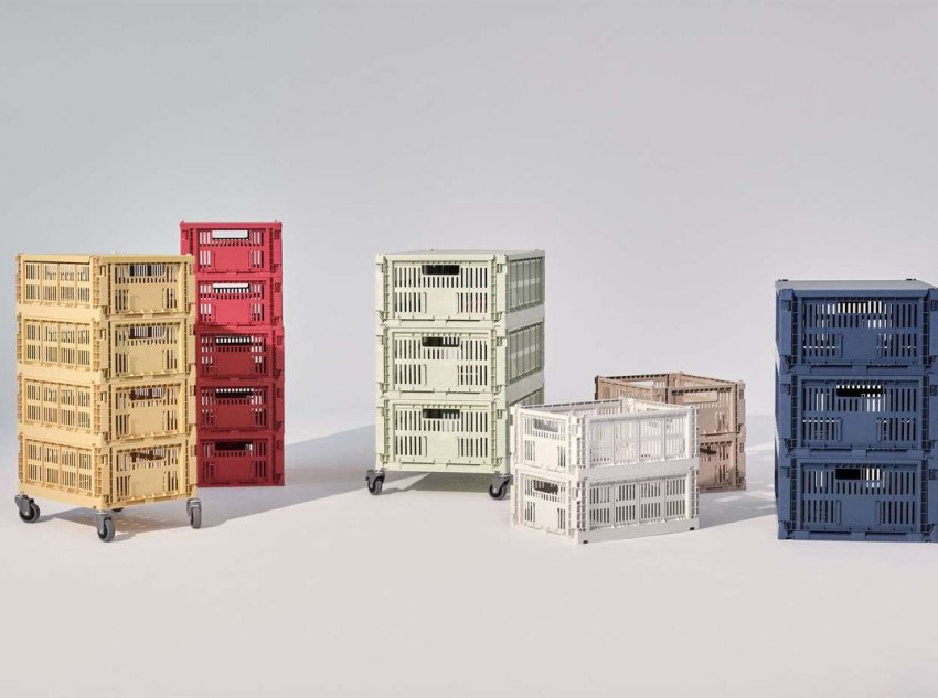 Кришка для ящика Colour Crate 26,5, золотисто-жовтий-