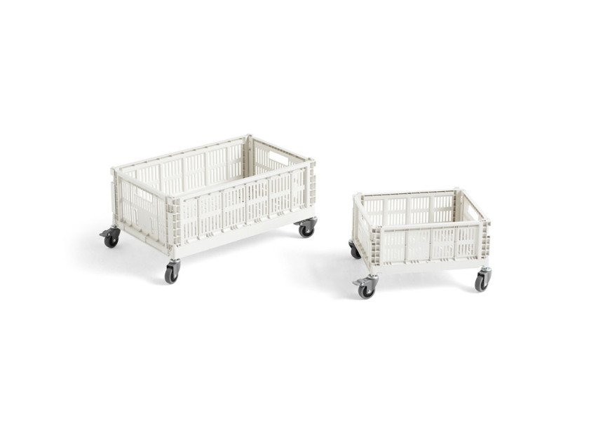 Колеса для великих ящиків Colour Crate, сірі Колеса для великих ящиків Colour Crate, сірі