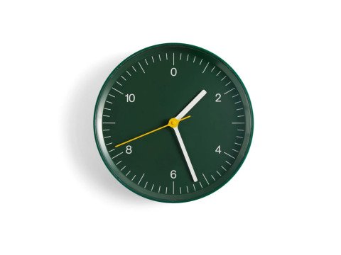 Часы Wall Clock, зеленые