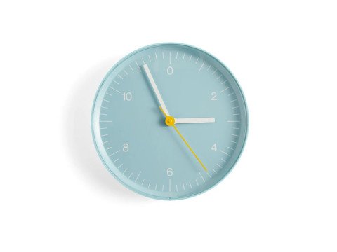 Часы Wall Clock, голубые