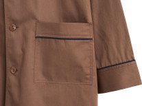 Рубашка Outline Pyjama Collection, S/M, коричневая Рубашка Outline Pyjama Collection, S/M, коричневая