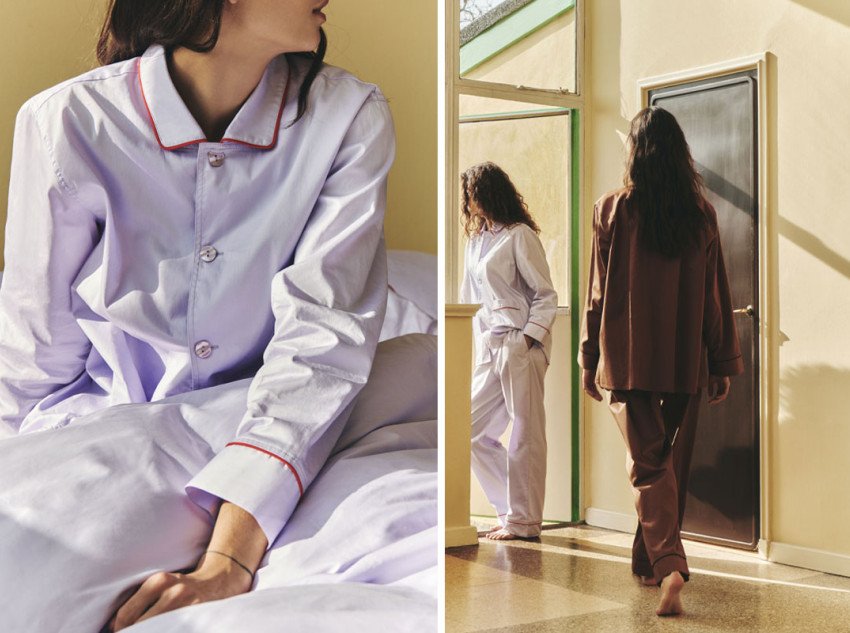 Рубашка Outline Pyjama Collection, M/L, лавандовая Рубашка Outline Pyjama Collection, M/L, лавандовая