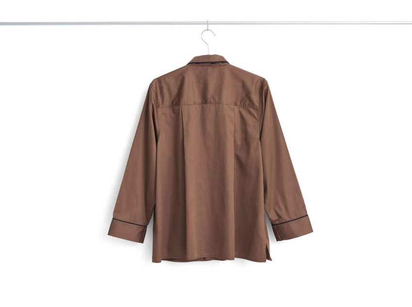 Рубашка Outline Pyjama Collection, M/L, коричневая