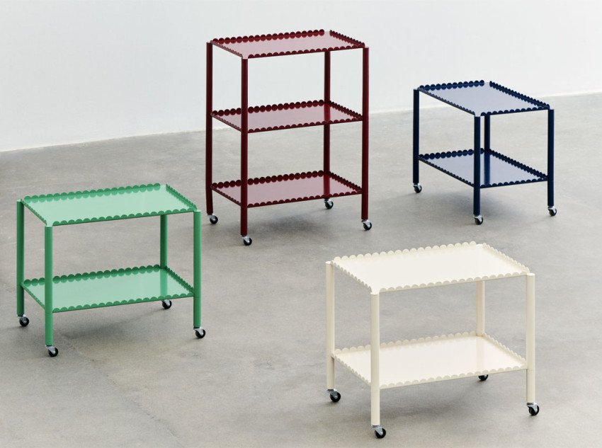 Тележка Arcs, Low, бежевая