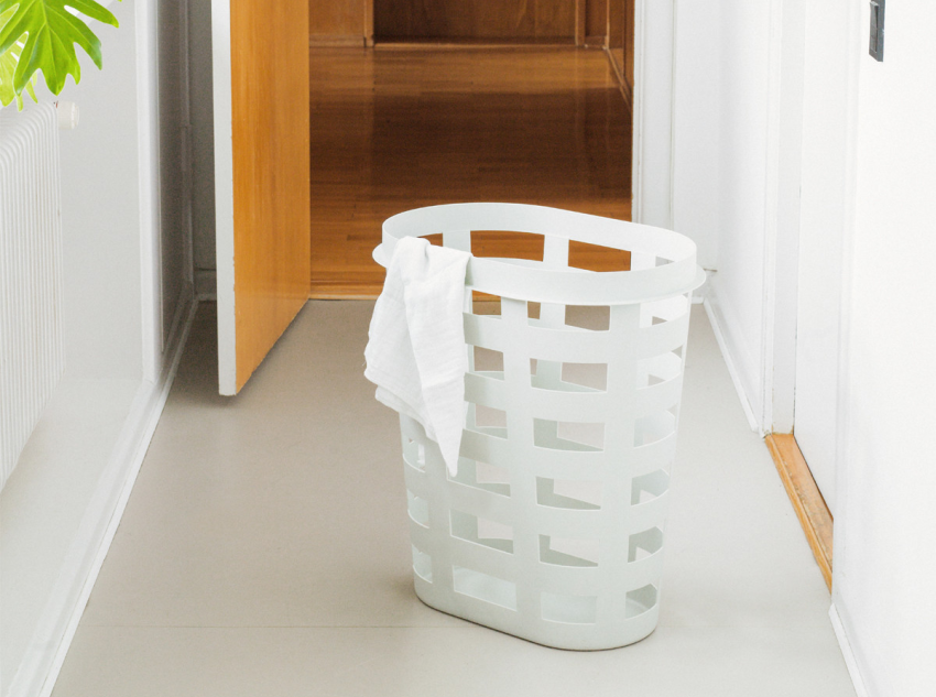 Корзина для белья Laundry basket, H62.5, светло-серая Корзина для белья Laundry basket, H62.5, светло-серая