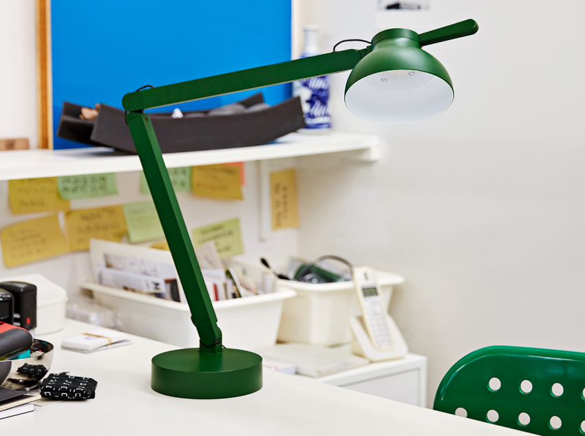 Настільна лампа PC double arm, зелена Настільна лампа PC double arm, зелена