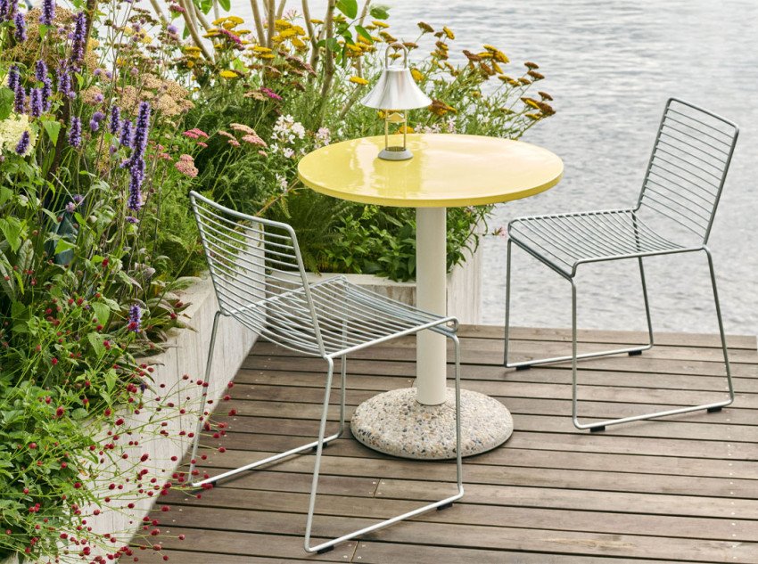 Портативна лампа Mousqueton, біла устриця