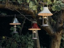 Портативна лампа Mousqueton, біла устриця