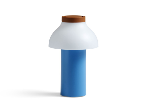 Портативная лампа PC portable, небесно-голубая