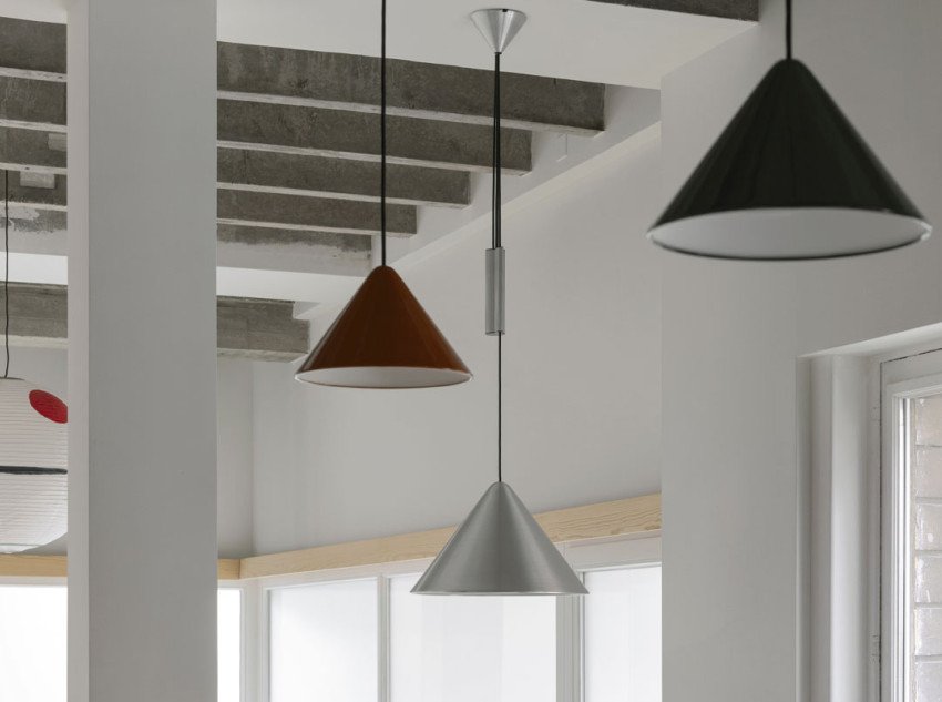 Світильник підвісний Compass Adjustable-430, матовий алюміній