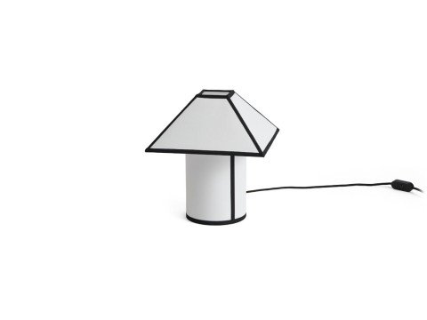 Настільна лампа Ava Pyramid, 29, біла