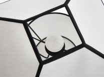 Настільна лампа Ava Pyramid, 29, біла