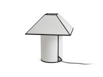 Настільна лампа Ava Pyramid, 45, біла