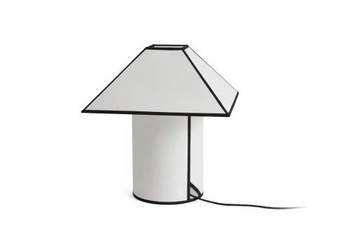 Настільна лампа Ava Pyramid, 45, біла