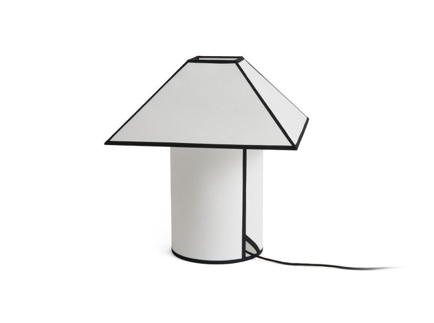 Настільна лампа Ava Pyramid, 45, біла
