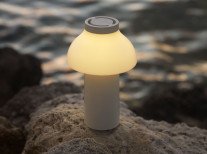 Портативна лампа PC portable, холодно-сіра