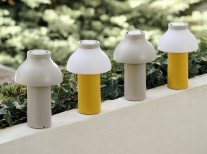 Портативна лампа PC portable, холодно-сіра