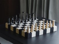 Шахматы Maple Wood 2, черные/дуб Шахматы Maple Wood 2, черные/дуб