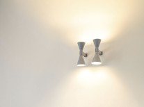 Настінний світильник De Marseille mini, білий