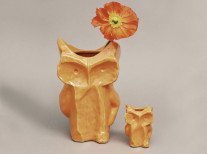 Ваза Owl S, помаранчева Ваза Owl S, помаранчева